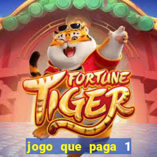 jogo que paga 1 real no pix